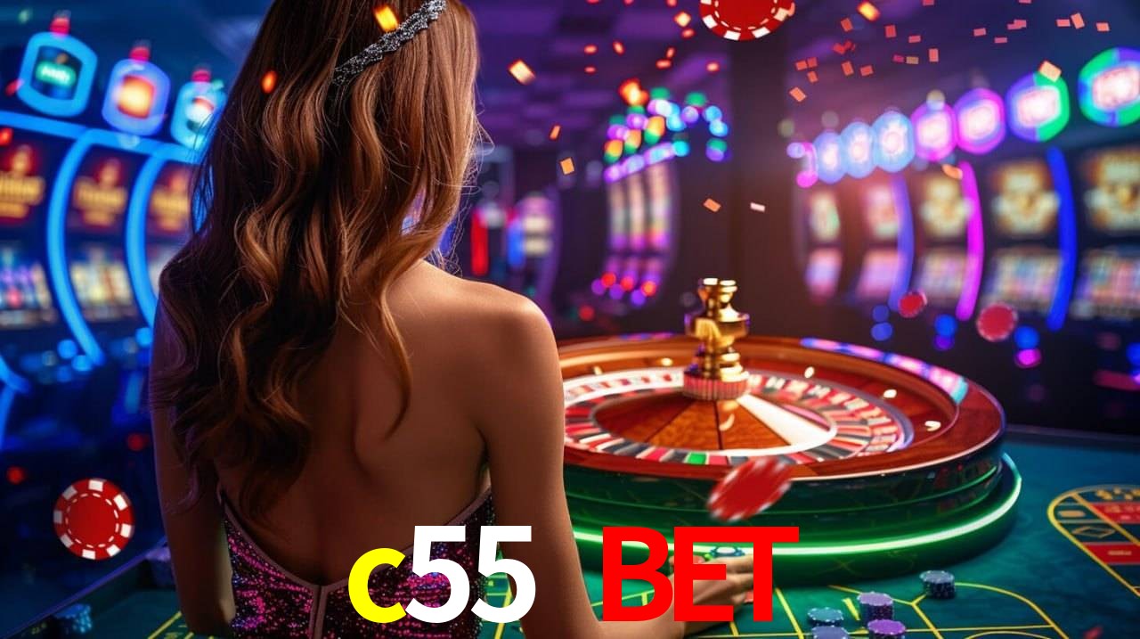 Interface do App c55 bet